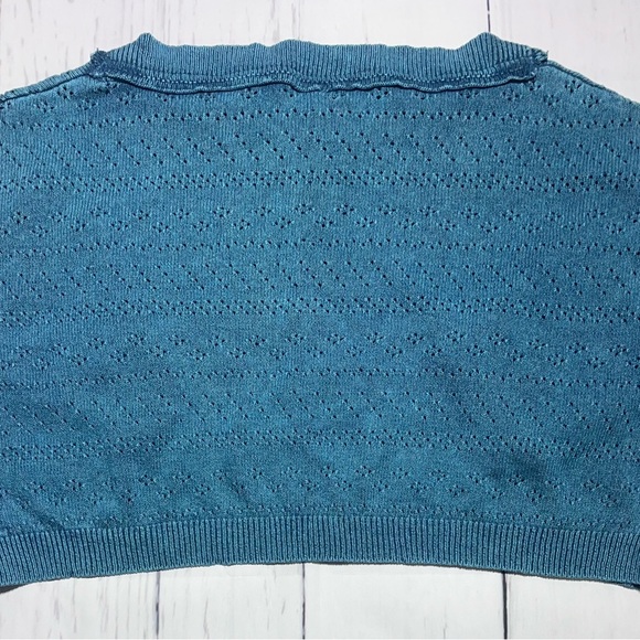 Free People Sand Castle Crop Sweater - Picture 4 of 5